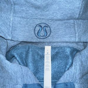 Lululemon Scuba hoodie blue size 6
